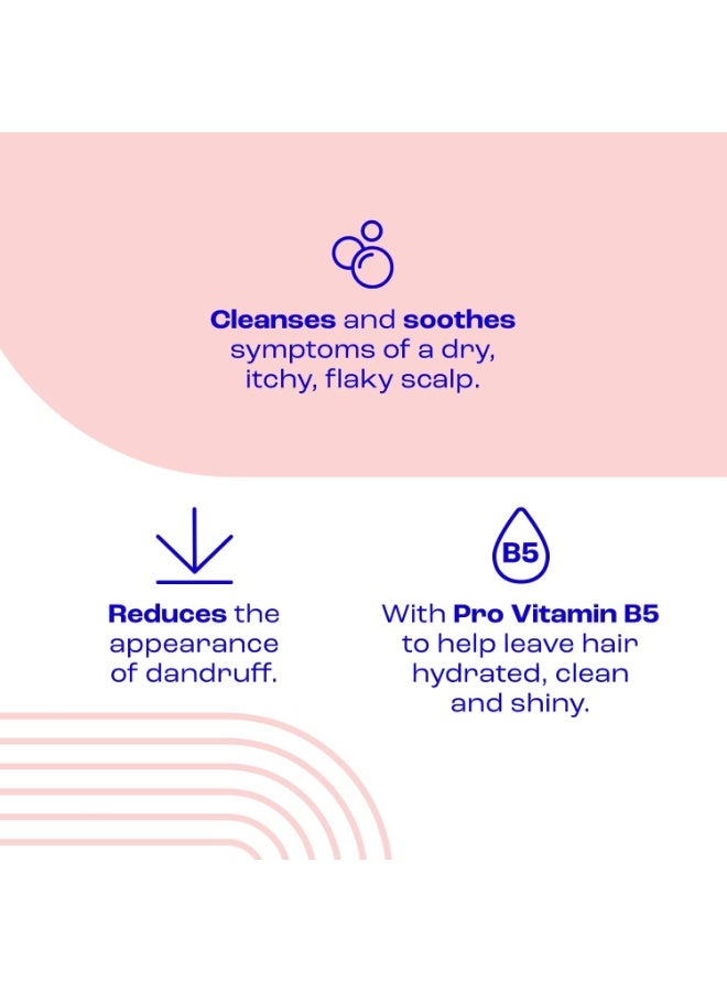 E45 Dry Scalp Shampoo for Very Dry, Itchy and Flaky Scalp - Anti Dandruff Shampoo with hydrating Vitamin B5 – Free from fragrance, soap and perfume 200ml - Image 2